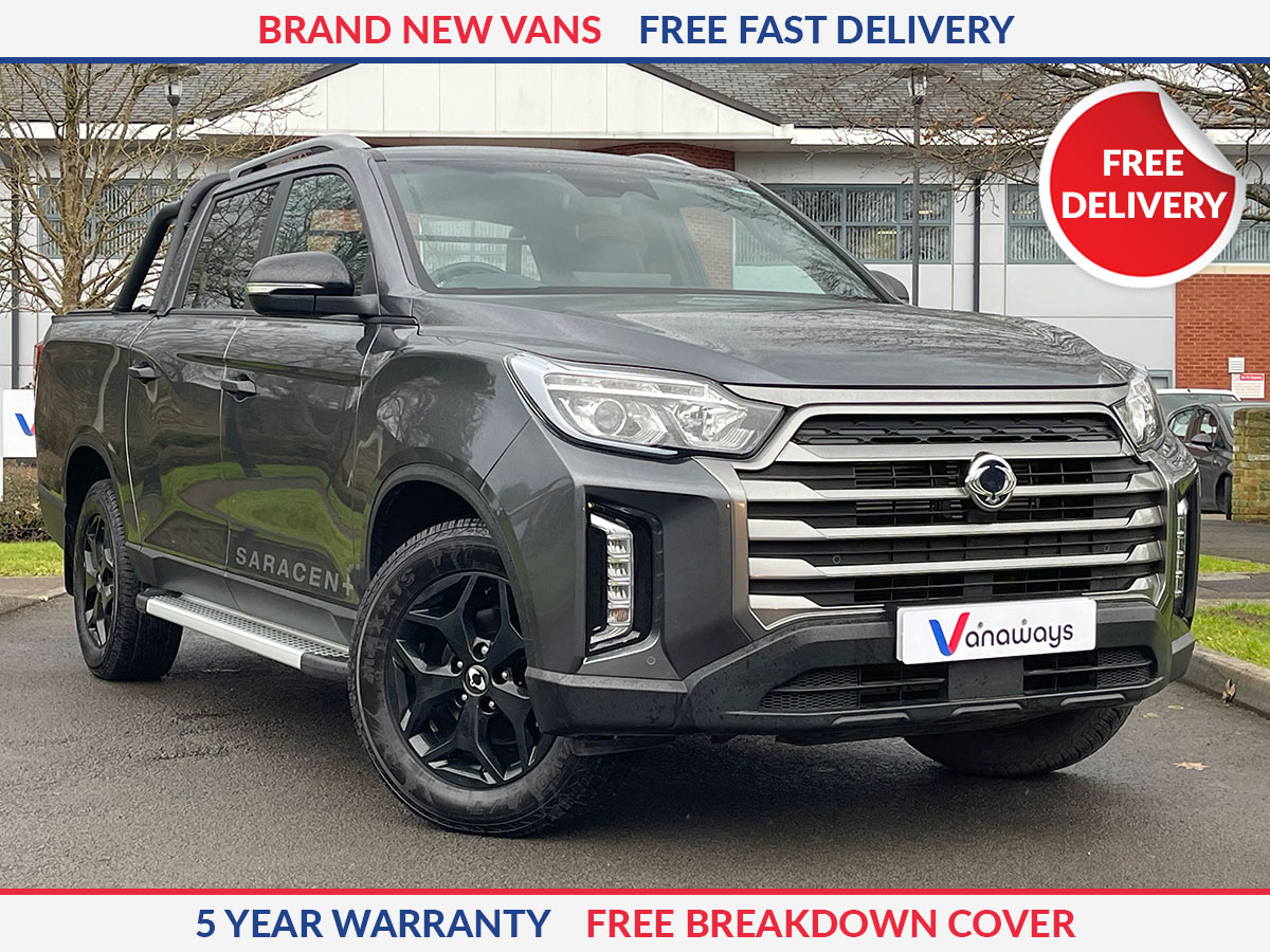 KGM MUSSO 2.2 Double Cab Pick Up LWB Saracen Plus Auto